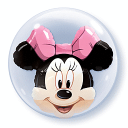 Qualatex 24" Minnie Mouse Double Bubble
