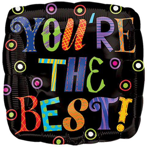 ValueLine 18" You're The Best! Foil Balloon