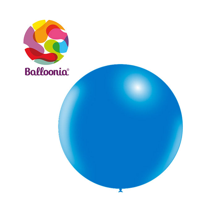 Balloonia 3ft Blue Latex Balloon 5ct
