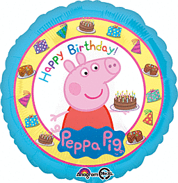 Anagram 18" Peppa Pig Foil Balloon 1 pcs