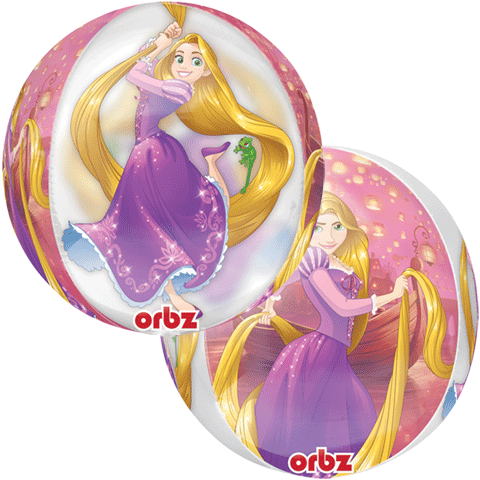 Anagram 16" Tangled Clear Orbz Foil Balloon 1ct