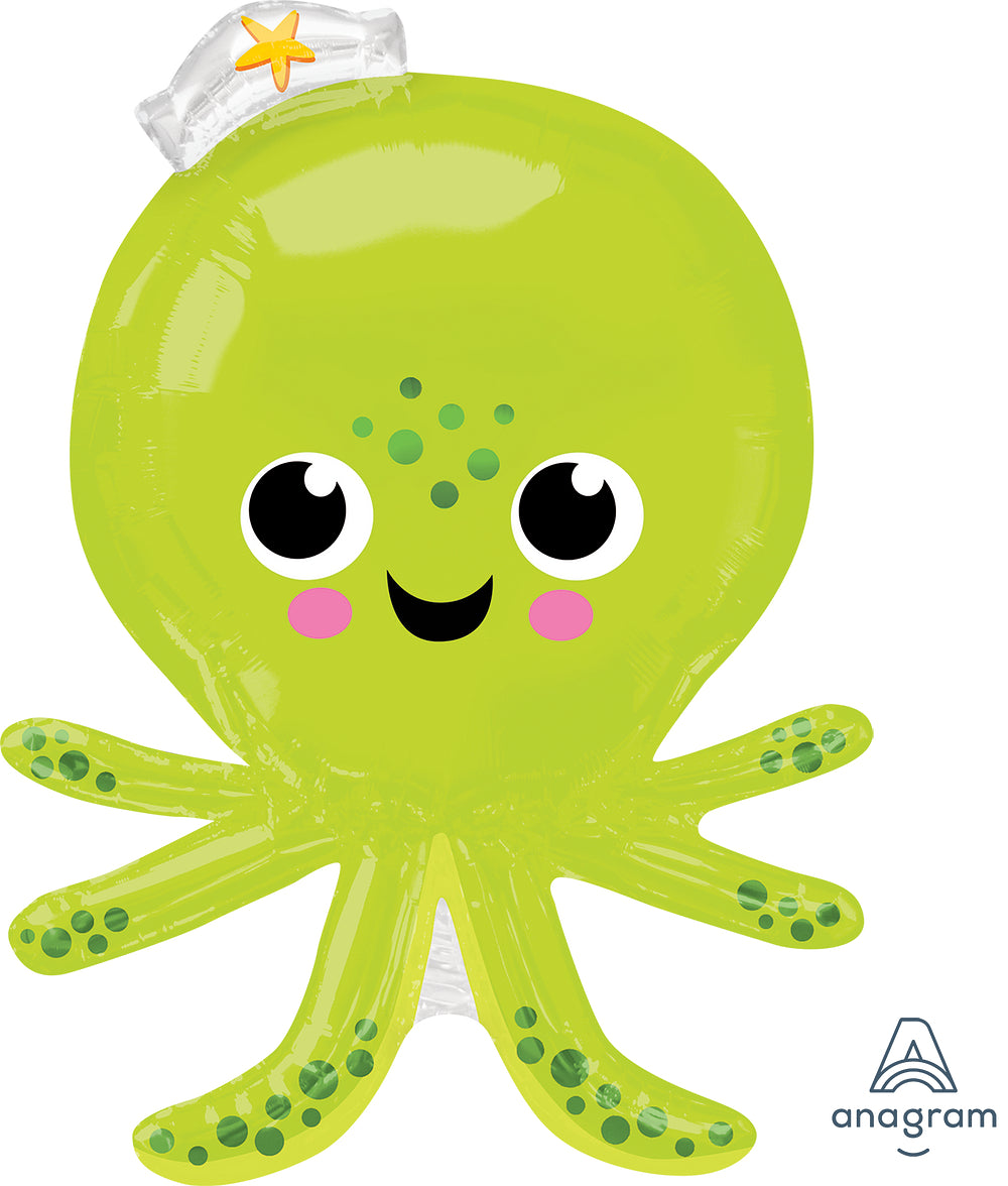 Anagram 34" Silly Octopus Balloon