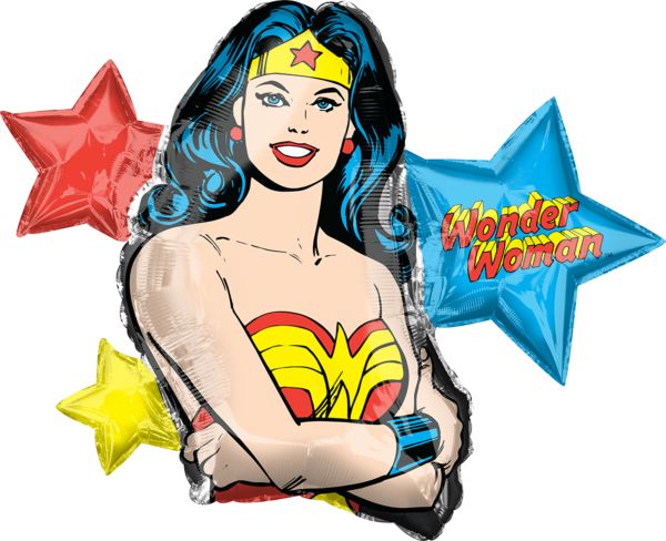 Anagram 33" Wonder Woman Balloon
