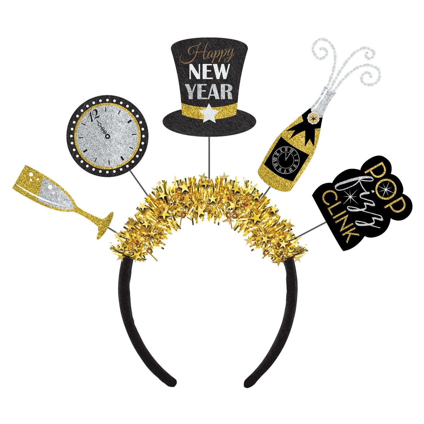 Amscan Happy New Year Multi-Icon Headband