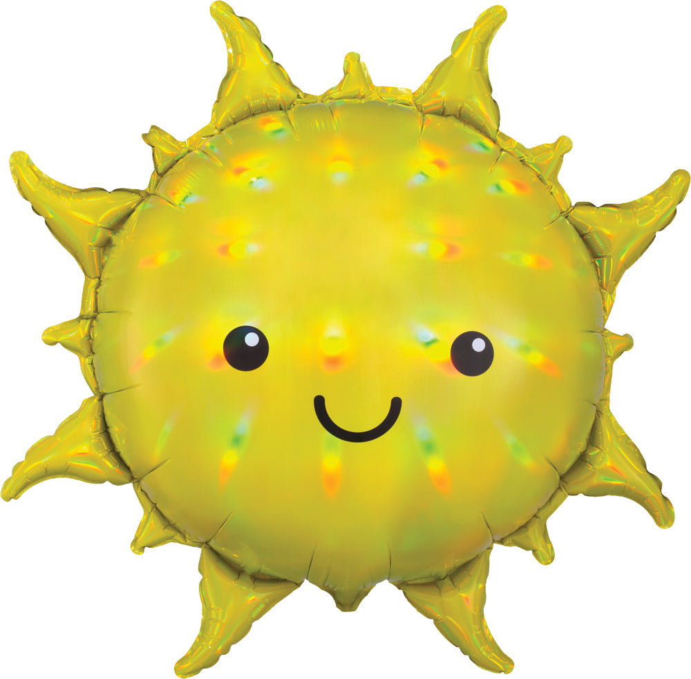 Anagram 27" Iridescent Sun Balloon