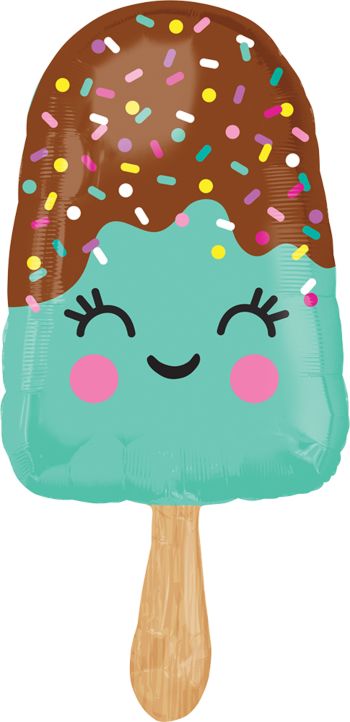Anagram 35" Happy Ice Cream Bar Balloon