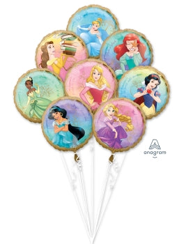 Anagram Princess Once Upon a Time Balloon Bouquet