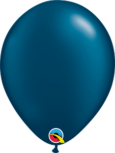 Qualatex 11" Pearl Midnight Blue Latex Balloon 25ct