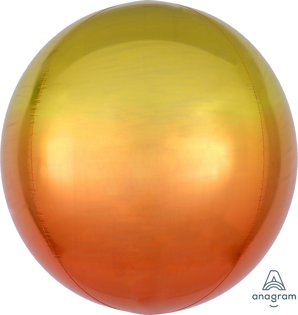 Anagram 16" Ombre Yellow & Orange Orbz