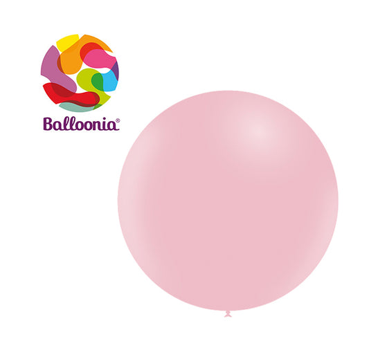 Balloonia 2ft Matte Latex Baby Pink 5ct