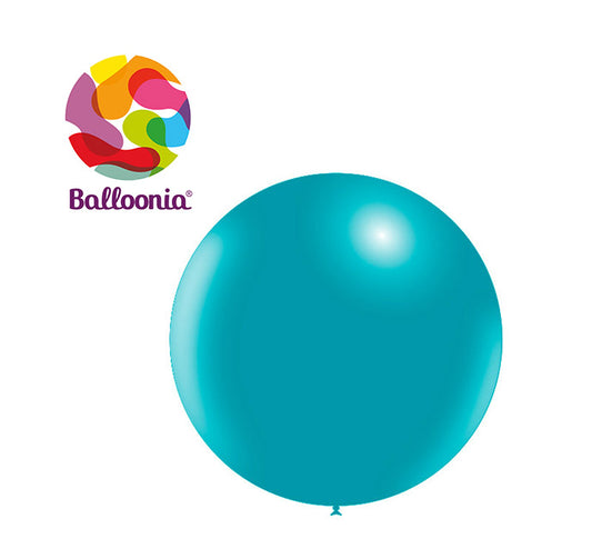 Balloonia 2FT Latex Turquoise 5ct