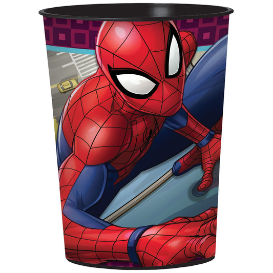 Amscan Spiderman Cups 1ct - 16oz