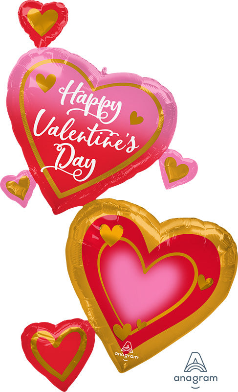 Anagram 58" Happy Valentine's Day Balloon