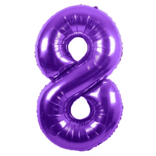 Party America 34" Purple Jumbo Numbers