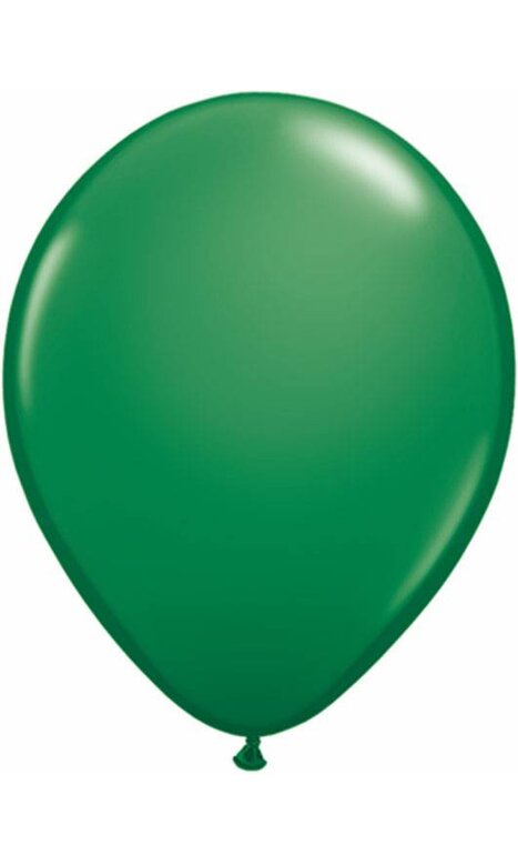 Qualatex 11" Green Latex Balloons 100ct