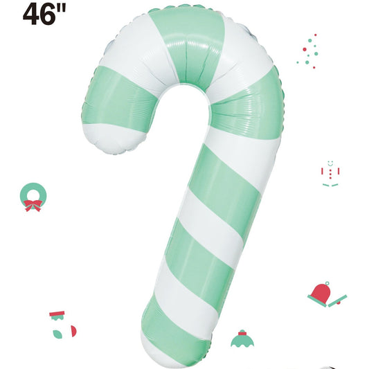 Winner Party 46" Mint Green Candy Cane