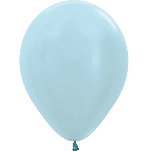 Betallatex 5" Pearl Blue Latex Balloon 100ct
