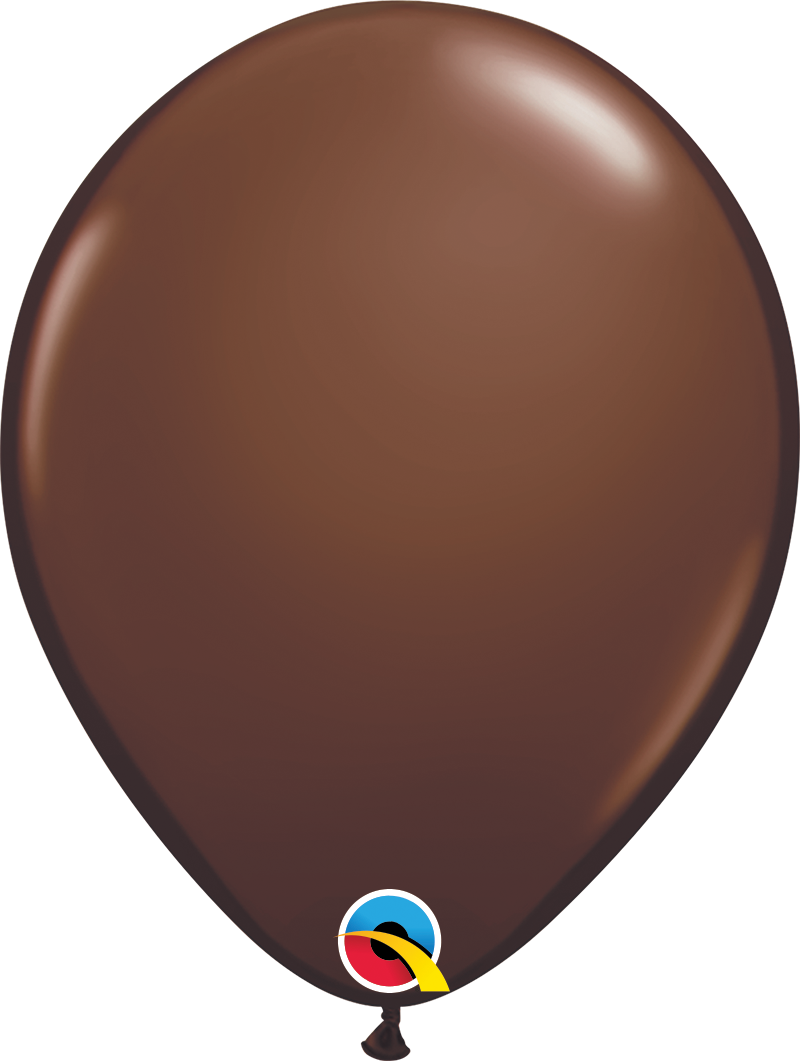 Qualatex 11" Latex Chocolate Brown 100ct