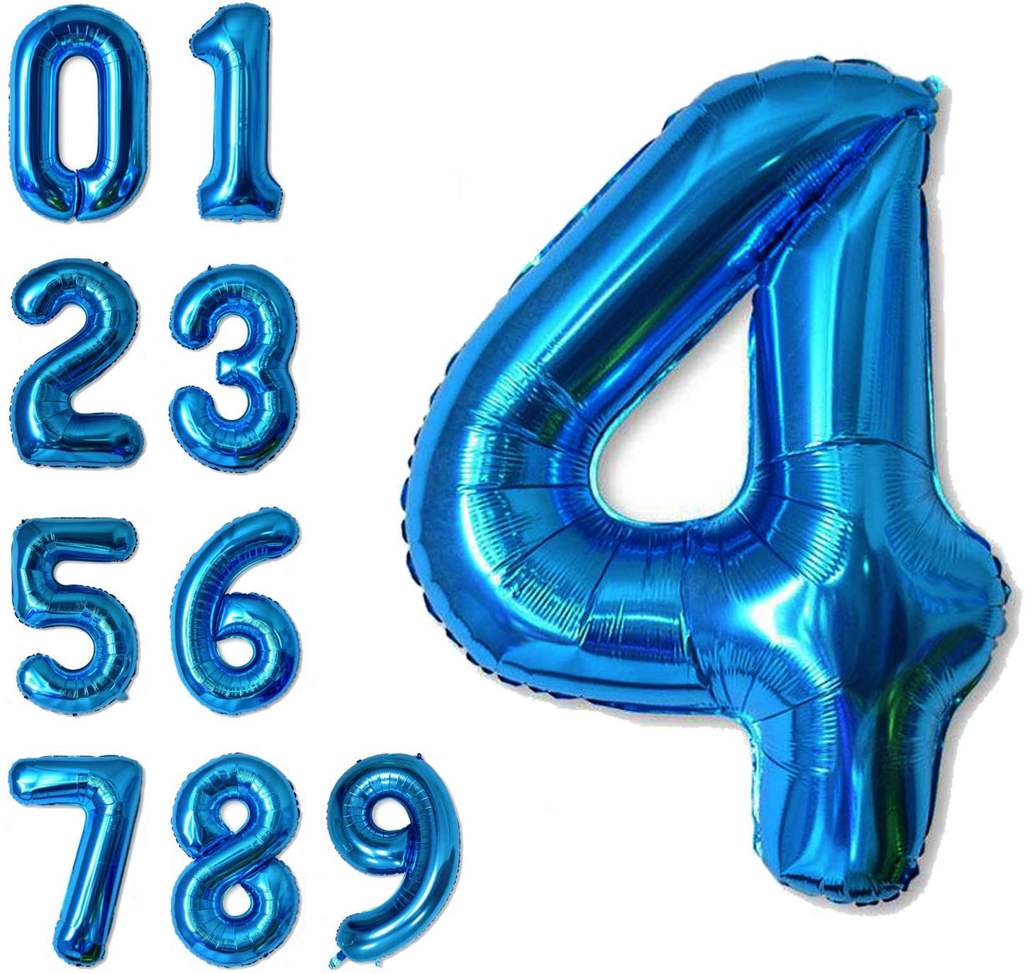 Party America 34" Blue Jumbo Numbers