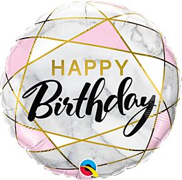 Qualatex 18" Happy Birthday Balloon