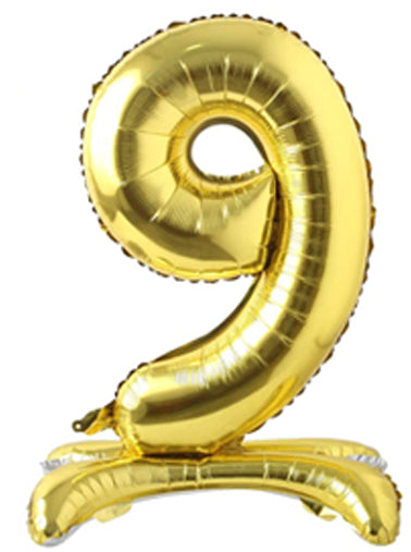28" Gold  Standing Foil Balloons