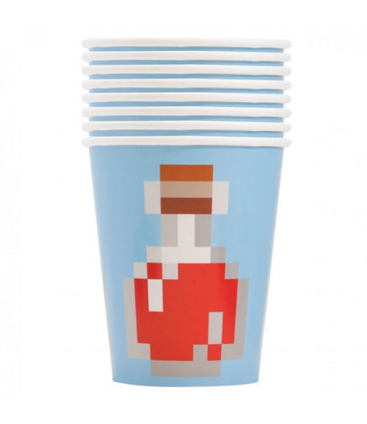 Unique Minecraft 9oz Cups 8ct