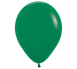 Sempertex 5" Fashion Forest Green Latex Balloons 100ct