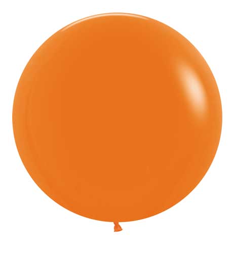 Betallatex 24" Fashion Orange Latex Balloon 10ct