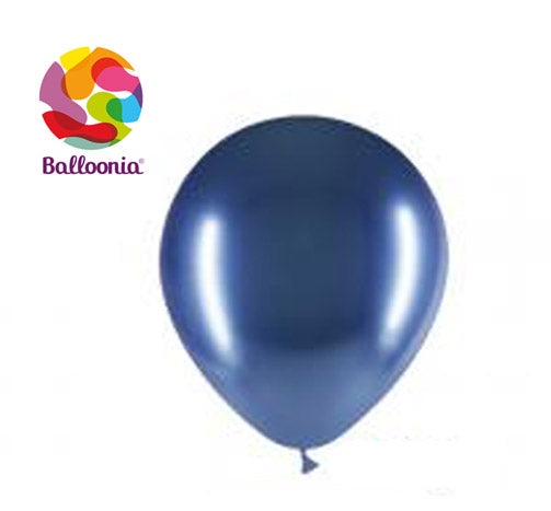 Balloonia 12" Brilliant Blue Latex Balloons - 50ct