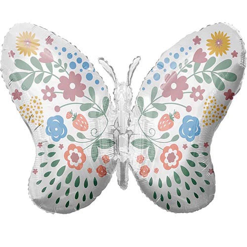 Tuftex 34" Butterfly with Flowers 1ct