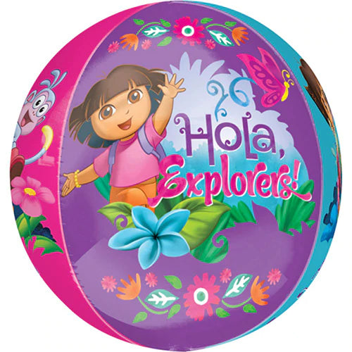 Anagram 16" Dora The Explorer Orbz Foil Balloon 1ct
