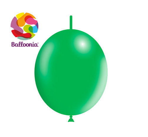 Balloonia Decolink 12" Green Latex balloons - 100ct