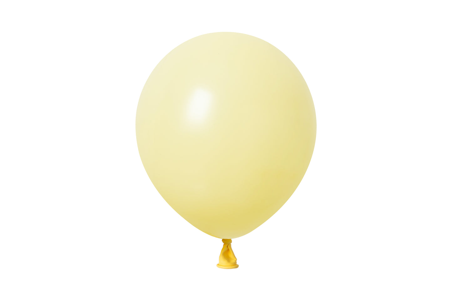 Winntex Premium 18" Light Yellow Latex Balloon 25ct