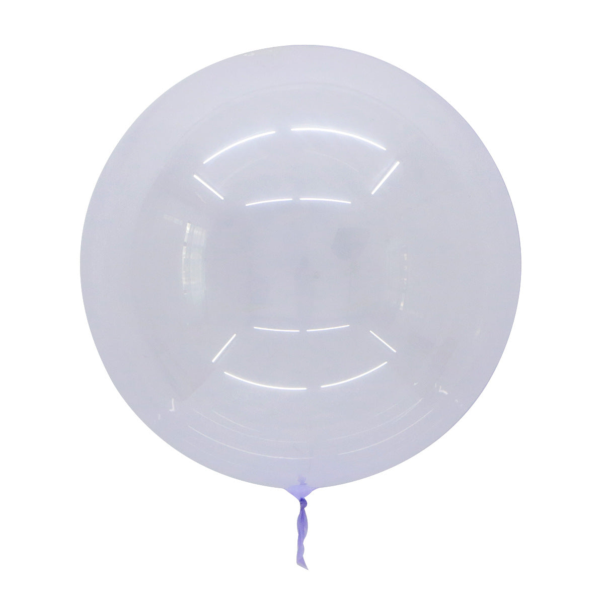 Winner Party 34" Purple Bubble Balloon