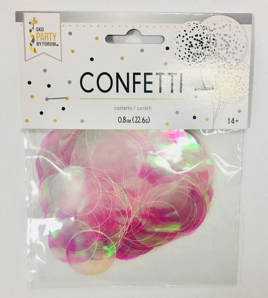 1" Iridescent Confetti Dots 22.6g