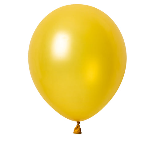 Winntex Premium 18" Metallic Gold Latex Balloon 25ct