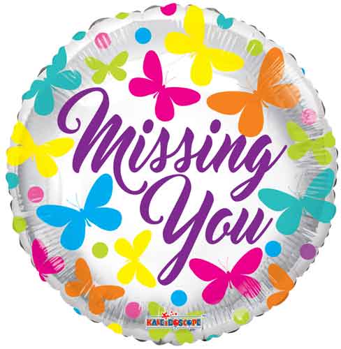 Conver USA 18" Missing You Foil Balloon