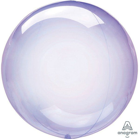Anagram 18-22" Purple Crystal Clearz Balloon