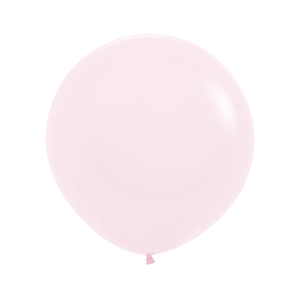 Sempertex 18" Latex Pastel Matte Pink 25ct