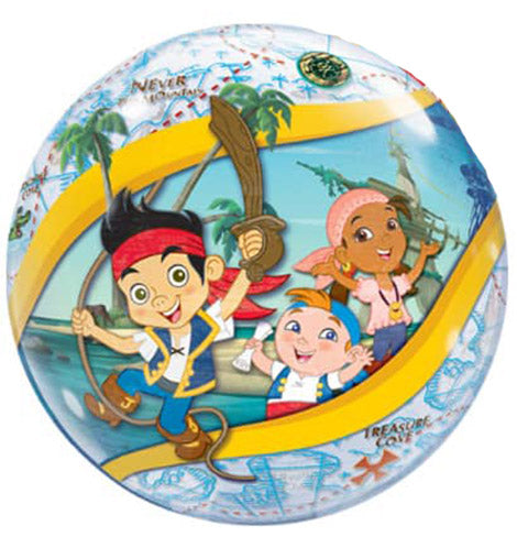 Qualatex 22" Jake and the Never Land Pirates Bubble Balloon