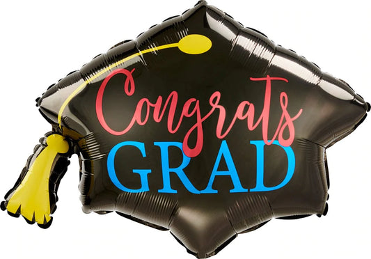 Anagram 31" Congrats Grad Cap Balloon