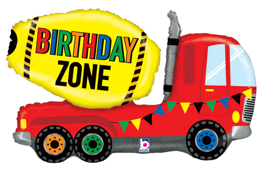 Betallic 30" Birthday Zona Foil Balloon 1ct