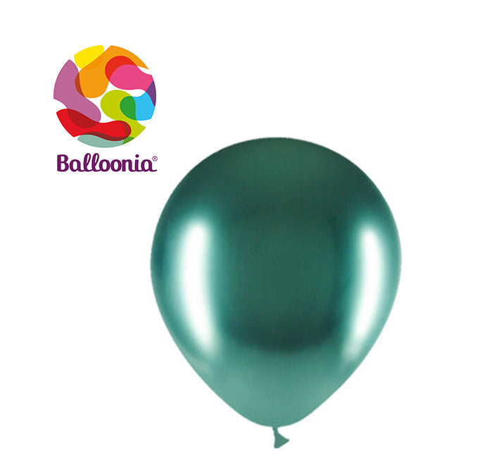 Balloonia 12" Brilliant Green Latex Balloons - 25ct