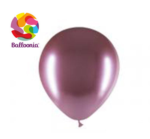 Balloonia 12" Brilliant Mauve Latex Balloons - 50ct