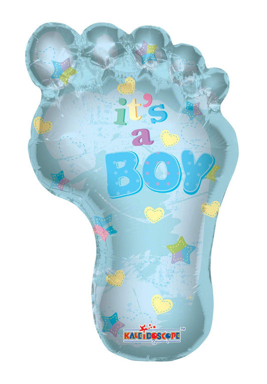 ConverUSA 36" It's A Boy Foot Print Balloon
