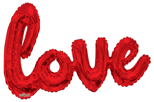 ConverUSA 36" Red Love Banner Balloon
