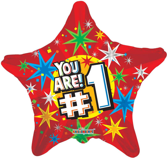 Conver USA 18" You Are! #1 Foil Balloon