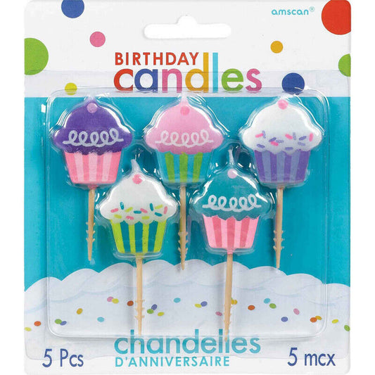 Amscan Cupcakes Birthday Candles
