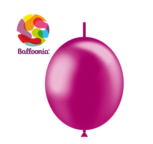 Balloonia 12" Fuchsia Decolink Latex Balloon 100ct