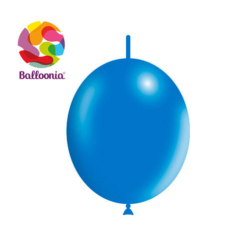 Balloonia Decolink 12" Blue Latex Balloons - 100ct